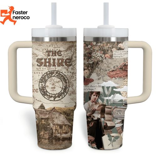 The Shire Tumbler With Handle And Straw