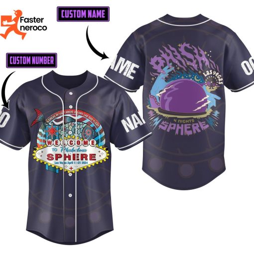 Welcome To Fabulous Sphere 4 Nights Sphere Baseball Jersey
