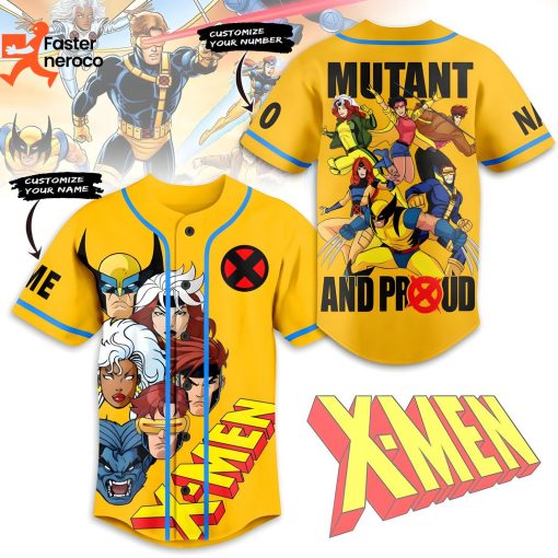 X-men Mutant And Proud Baseball Jersey
