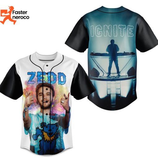 Zedd Ignite Song By Zedd Baseball Jersey