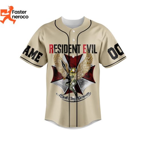 Made In Heaven Resident Evil  Baseball Jersey