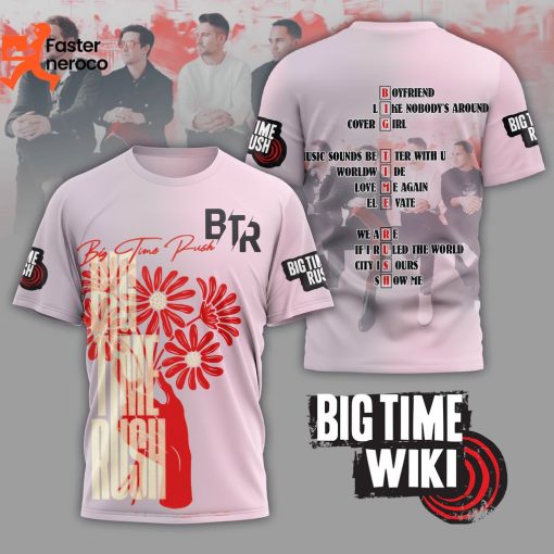 Big Time Rush Design 3D T-Shirt