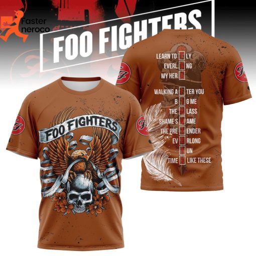 Foo Fighters Band Special Design 3D T-Shirt