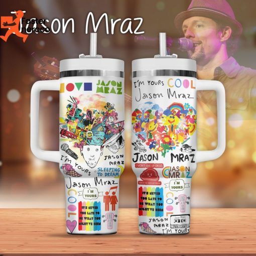 Im Yours – Jason Mraz Design Tumbler With Handle And Straw