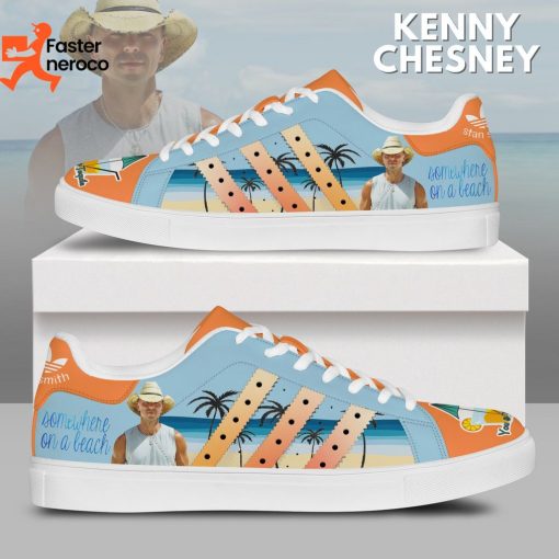 Somewhere On A Beach Kenny Chesney  Design Stan Smith Shoes