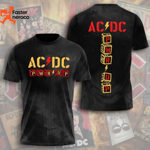 2024 AC DC Pwr – Up 3D T-Shirt