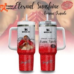 Ariana Grande Eternal Sunshine Music Tumbler With Handle And Straw