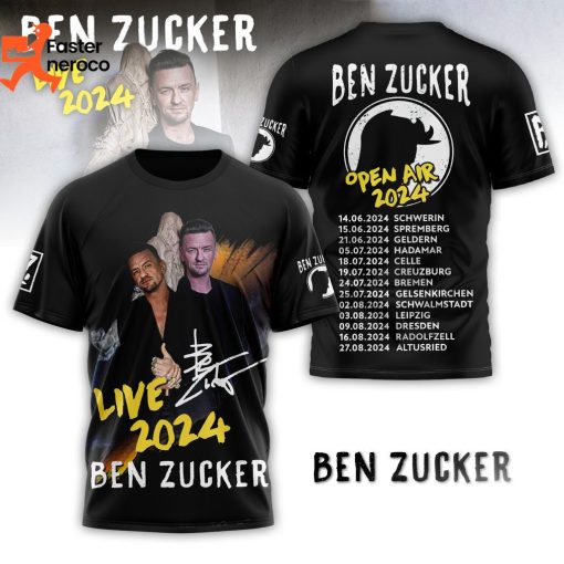 Ben Zucker Live 2024 Open Air 3D T-Shirt