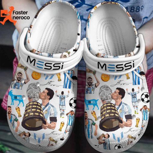 Champion Copa America 2024 Signature Lionel Messi Crocs