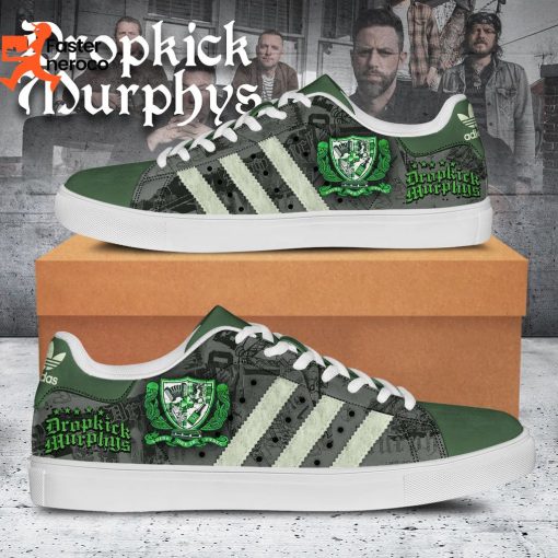 Dropkick Murphys Stan Smith Shoes – White