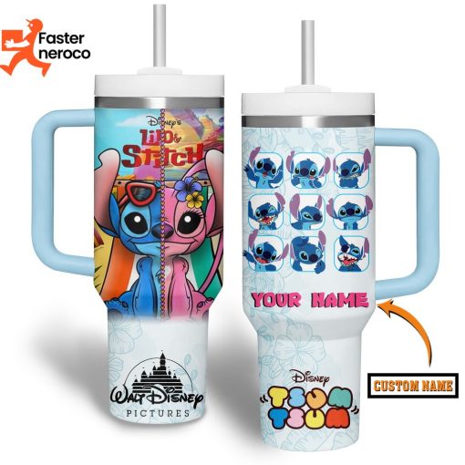 Lilo & Stitch Tumbler With Handle And Straw