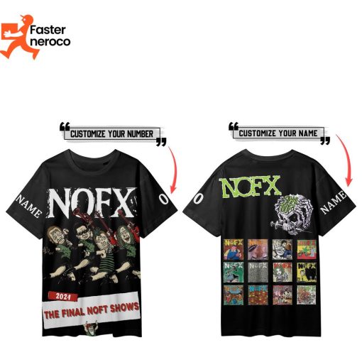 NOFX 2024 The Final Nofx Shows 3D T-Shirt