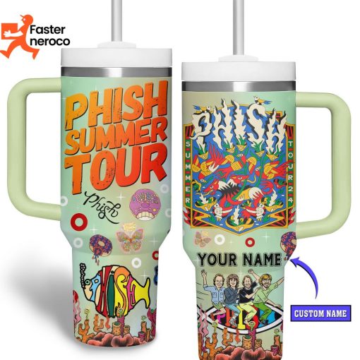 Phish Summer Tour Tumbler With Handle And Straw