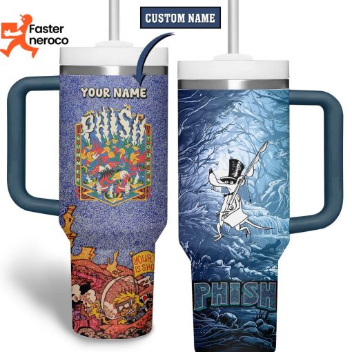 Phish Tumbler With Handle And Straw