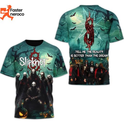 Slipknot Tell Me The Reality Is Better Than The Dream 3D T-Shirt