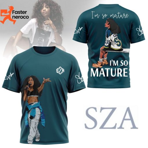 SZA – Im So Natural Im So Mature 3D T-Shirt