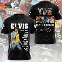 The King Elvis Presley Signature 3D T-Shirt