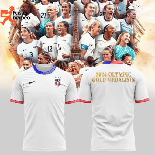 Gold Medal Olympic USA Womens Soccer 3D T-Shirt