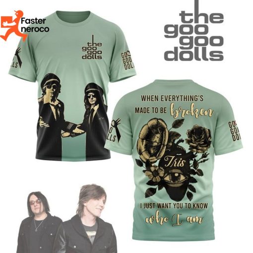 Goo Goo Dolls – When Everythings Made To Be Broken Design 3D T-Shirt