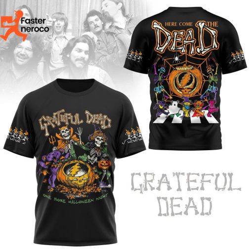 Grateful Dead Here Comes The Dead Design 3D T-Shirt