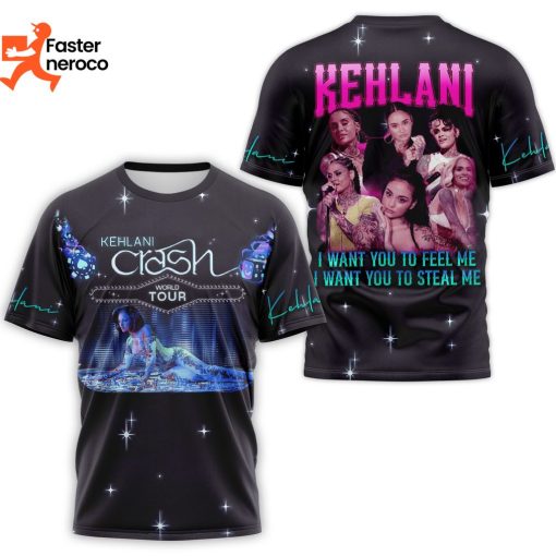 Kehlani Carsh World Tour Signature Design 3D T-Shirt