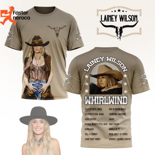 Lainey Wilson Whirlwind 3D T-Shirt