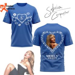 Sabrina Carpenter Short And Sweet 3D T-Shirt