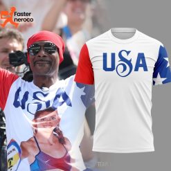 Snoop Dogg Oympic Paris 2024 Design 3D T-Shirt