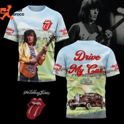 The Rolling Stone Drive My Car 3D T-Shirt