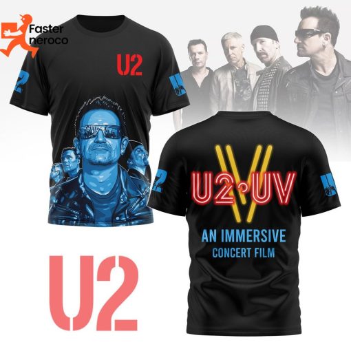 V-U2 An Immersive Concert Film Design 3D T-Shirt